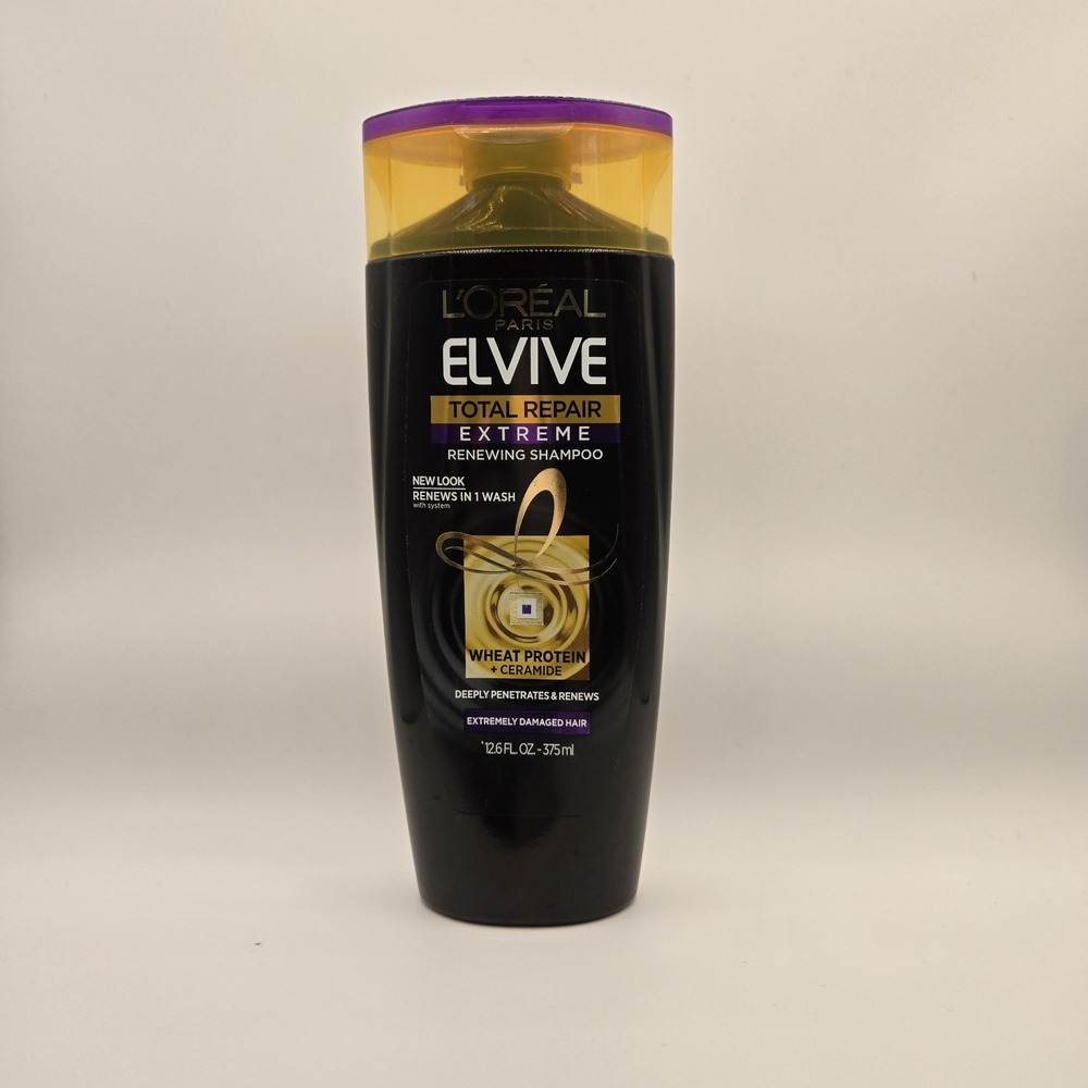 L'Oreal Paris Elvive Total Repair Extreme Renewing Shampoo 12.6‎ fl oz NEW